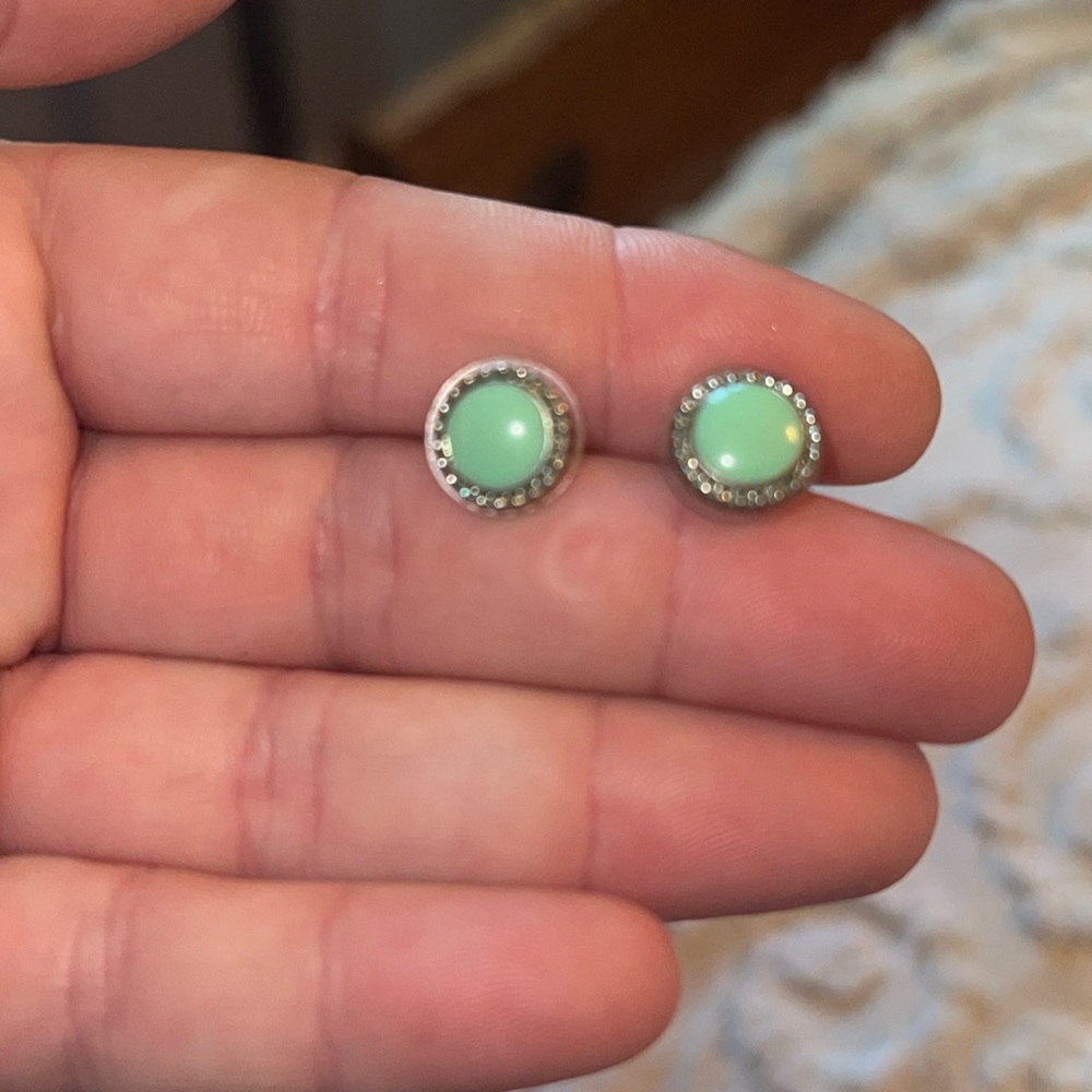 Brighton turquoise stud mini post earring